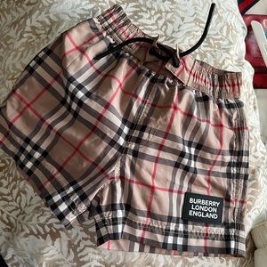 Burberry swim trunks